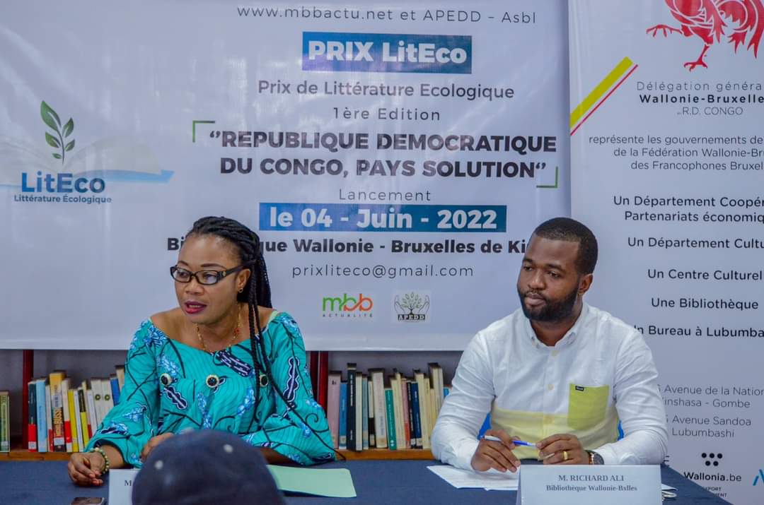 RDC : Lancement officiel de la première Edition du Prix de Littérature Ecologique (LitEco) en RDC