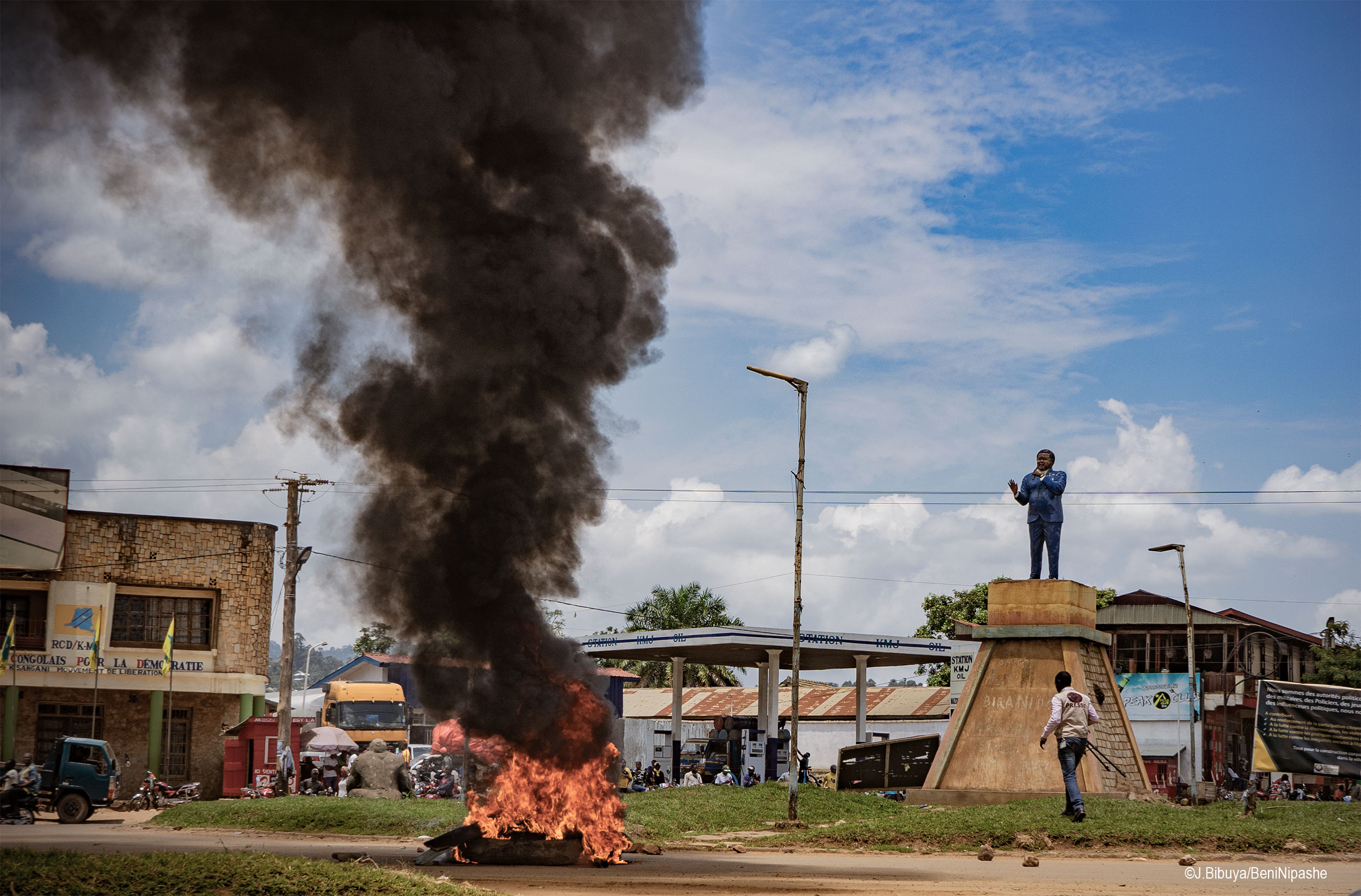 BENI: Incident meurtrier après le passage d’un convoi de la MONUSCO au centre ville de Beni.