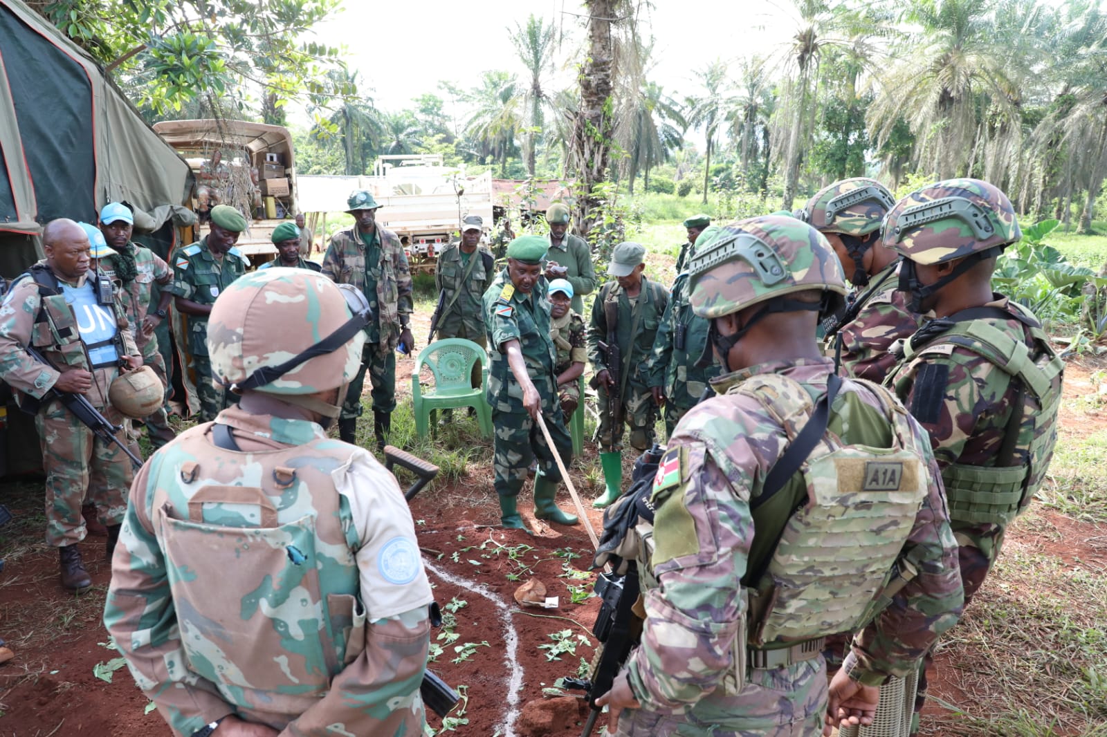 Insécurité : Des campements des ADF détruits par les FARDC et la MONUSCO