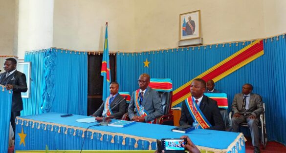 Nord-Kivu : le bureau d’âge de l’assemblée provinciale installé à Goma lors de la session extraordinaire