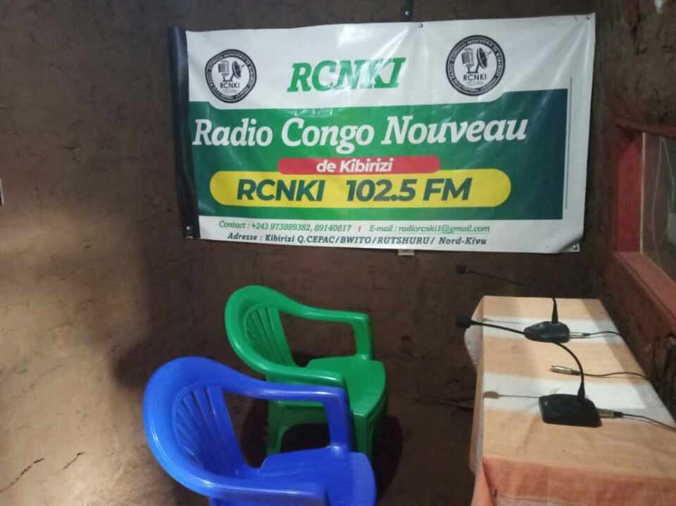 Nord-Kivu : une station radio vandalisée par des inconnus à Kibirizi