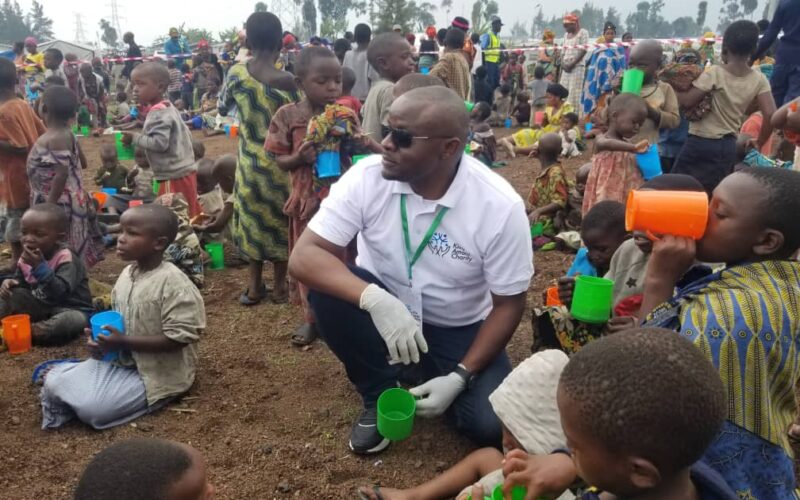 Nord-Kivu: plus de 1500 familles des déplacés de guerre, assistées par « Kivu Amani Charity », à Kanyarutshinya