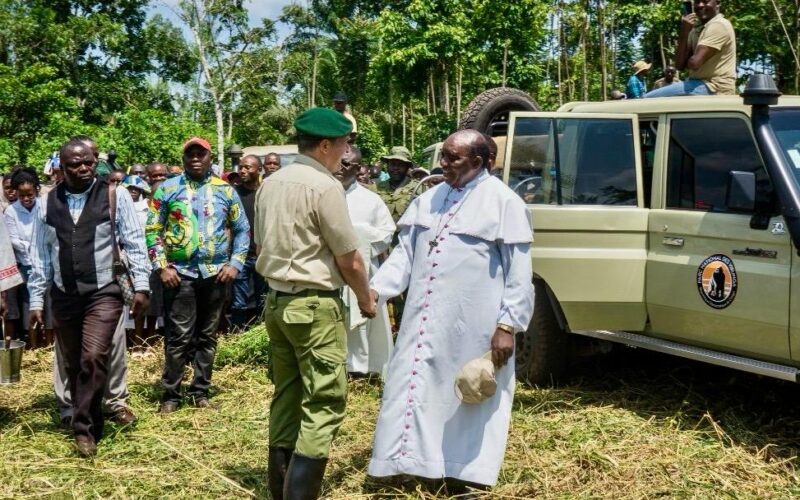 Nord-Kivu: le Parc National des Virunga en mariage avec la population de Mangina pour son développement et sa sécurité