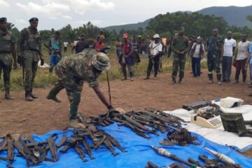 Nord-Kivu: plus de 100 miliciens tournent le dos aux armes à Bashu 