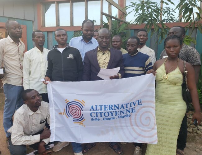 Nord-Kivu : Alternative Citoyenne se range derrière le chef de l’État pour le retour de la paix