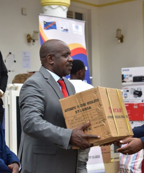 Nord-Kivu : la MONUSCO appuie l’Assemblée provinciale en matériel pour renforcer son fonctionnement