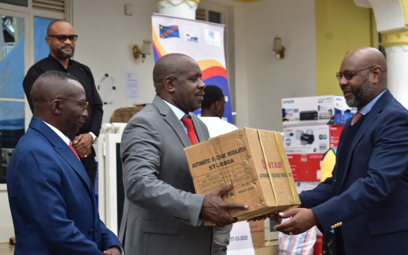 Nord-Kivu : la MONUSCO appuie l’Assemblée provinciale en matériel pour renforcer son fonctionnement