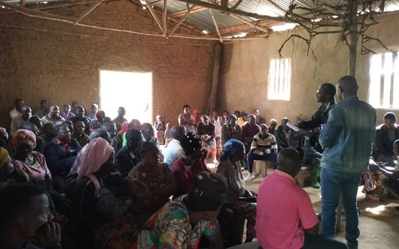 Nord-Kivu : grâce au plaidoyer d’Élie Mbafumoja, Beni bénéficie de l’identification des agriculteurs avant la distribution des semences