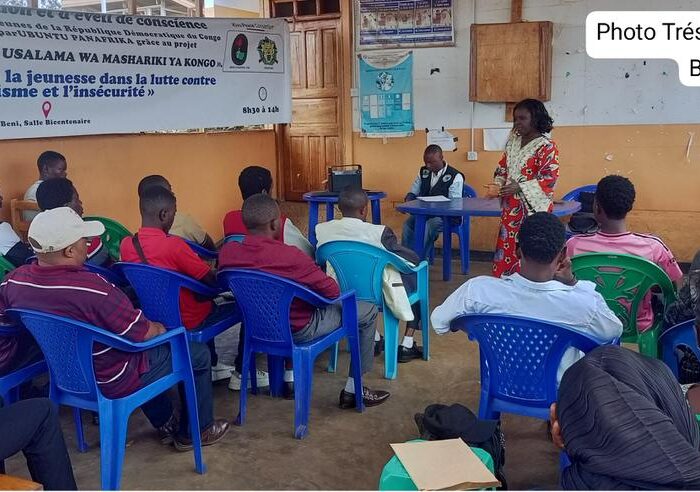 Beni: la jeunesse de Ruwenzori renforce la collaboration civilo-militaire