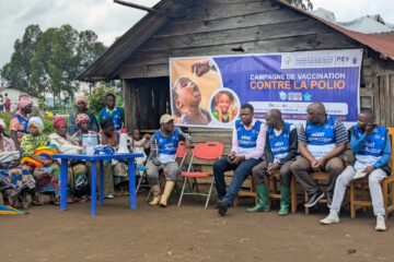 Rutshuru : lancement de la campagne de vaccination contre la poliomyélite à Birambizo