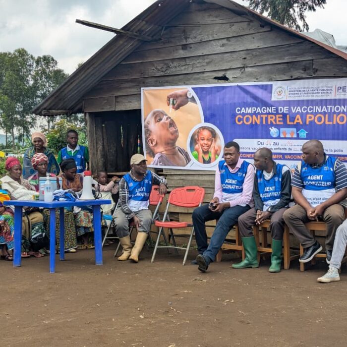 Rutshuru : lancement de la campagne de vaccination contre la poliomyélite à Birambizo