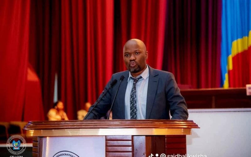 Kinshasa : contrôle parlementaire à l’Assemblée nationale, le député Saidi Balikwisha interpelle cinq ministres et un Directeur Général