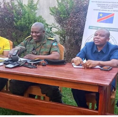 Nord-Kivu : la Réserve armée de la Défense annonce l’implantation prochaine de ses antennes jusque dans les « dix maisons »