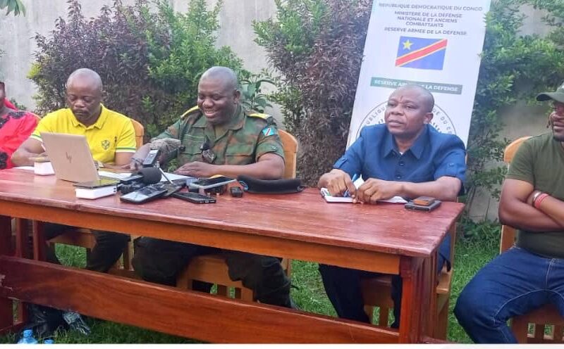 Nord-Kivu : la Réserve armée de la Défense annonce l’implantation prochaine de ses antennes jusque dans les « dix maisons »