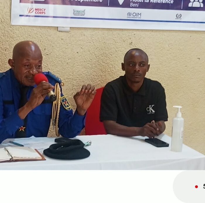 Nord-Kivu : à Beni, les hommes en uniforme appelés à respecter les mesures barrières contre Ebola